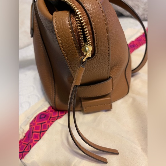 Tory Burch Perry Satchel in Brown Leather - Picture 2 of 13